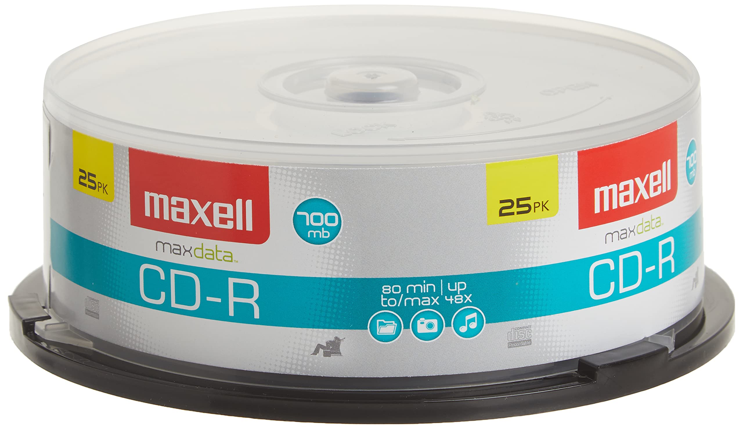 Amazon.com: Maxell 648445 700Mb Cd-Recordable : Electronics